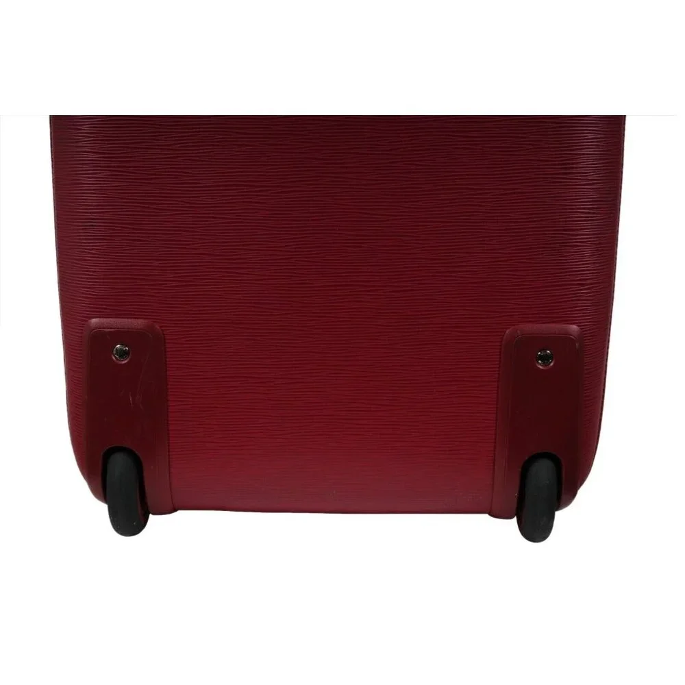 Louis Vuitton red leather